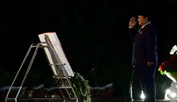 Presiden Prabowo Pimpin Upacara Ziarah Nasional di TMP Kalibata
